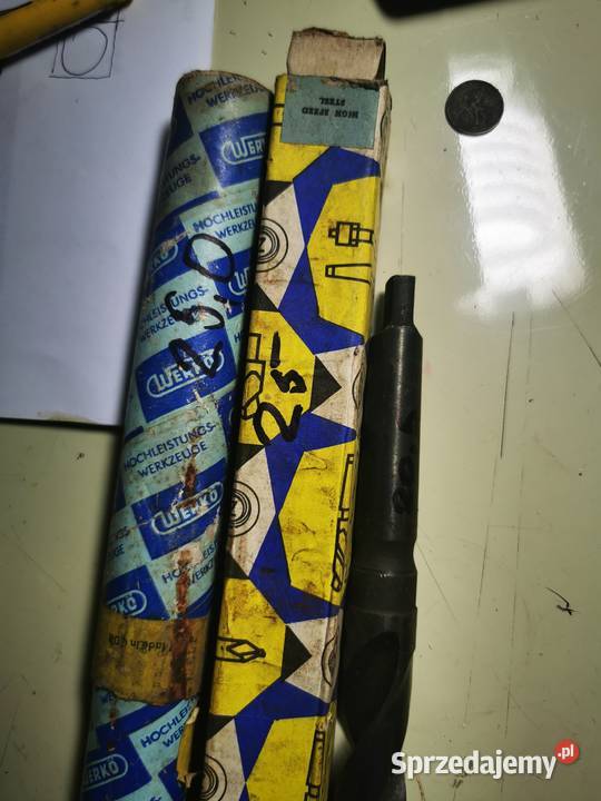 Wiertła nowe i używane PRL Produkcja Lublin