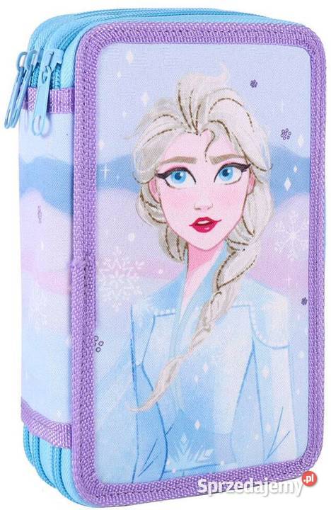 Piórnik Elsa Kraina Lodu Frozen 3 Komory Pisaki Mogilany