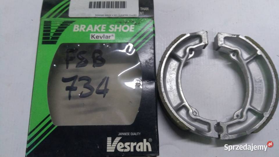Szczęki hamulcowe Vesrah Yamaha Majesty 125 XT Bielsk Podlaski