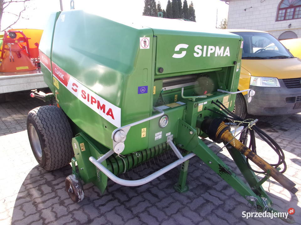 Prasa stałokomorowa zwijająca SIPMA 1210 CLASSIC Opoczno