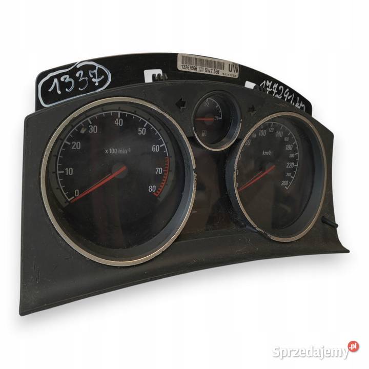 LICZNIK ZEGARY 13267566 UW Opel Astra H 16 16V