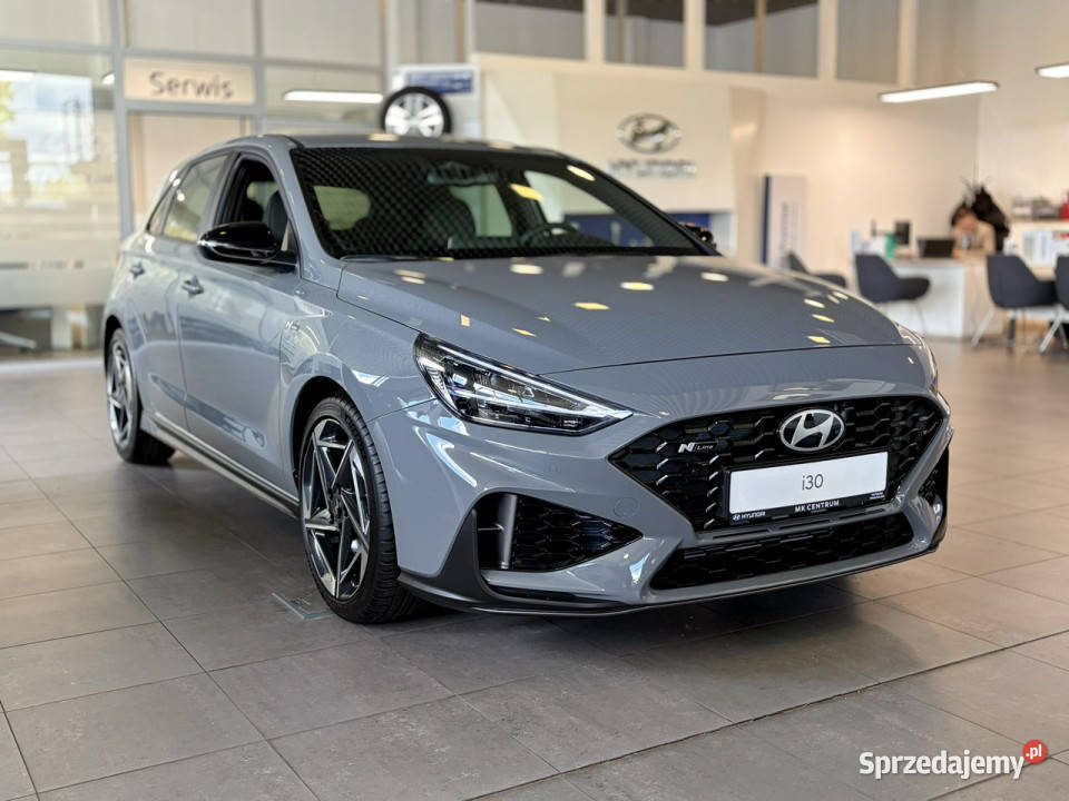 Hyundai i30 16 TGDI 7DCT 150 Nline III 2017 czujnik deszczu Piotrków Trybunalski