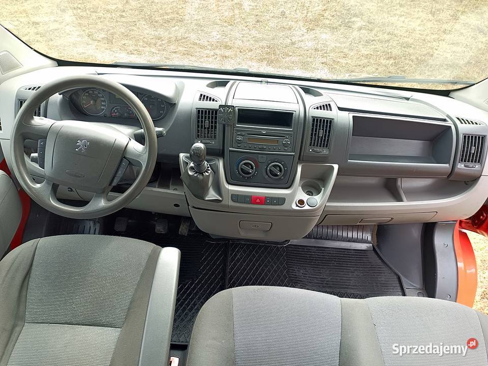 Peugeot boxer 22 hdi 120 l2h2 brygadówka 6 os wspomaganie kierownicy