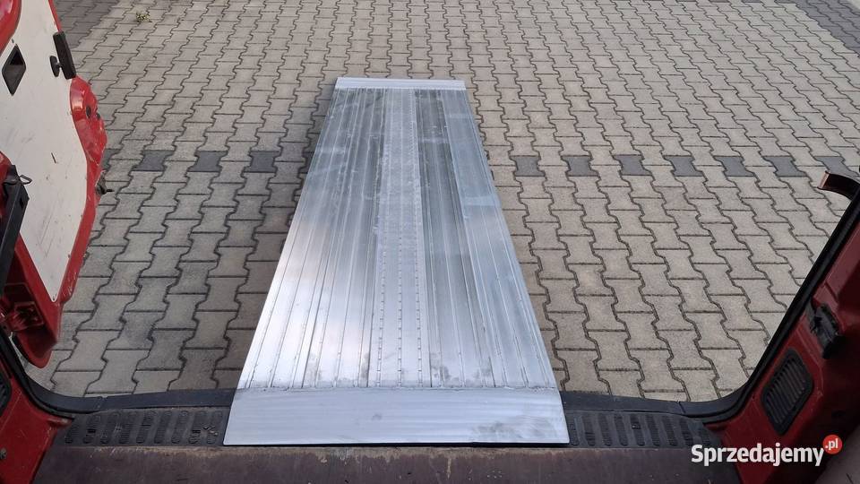 Rampa Aluminiowa 315 x 80 Panelowa Płaska Najazd Proszowice