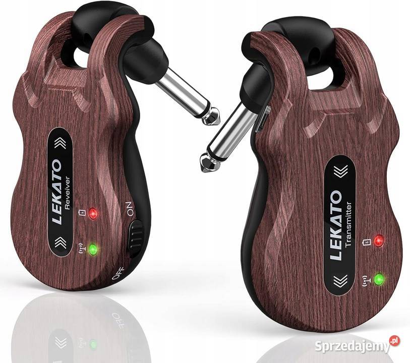 System bezprzewodowy do gitary basowej ładowalny Pozostałe Pozostałe