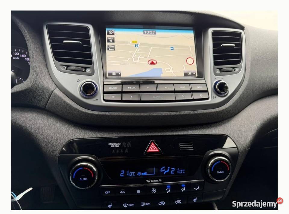 Hyundai Tucson 16 GDi Benzyna 132 Kamera SUV śląskie Gliwice