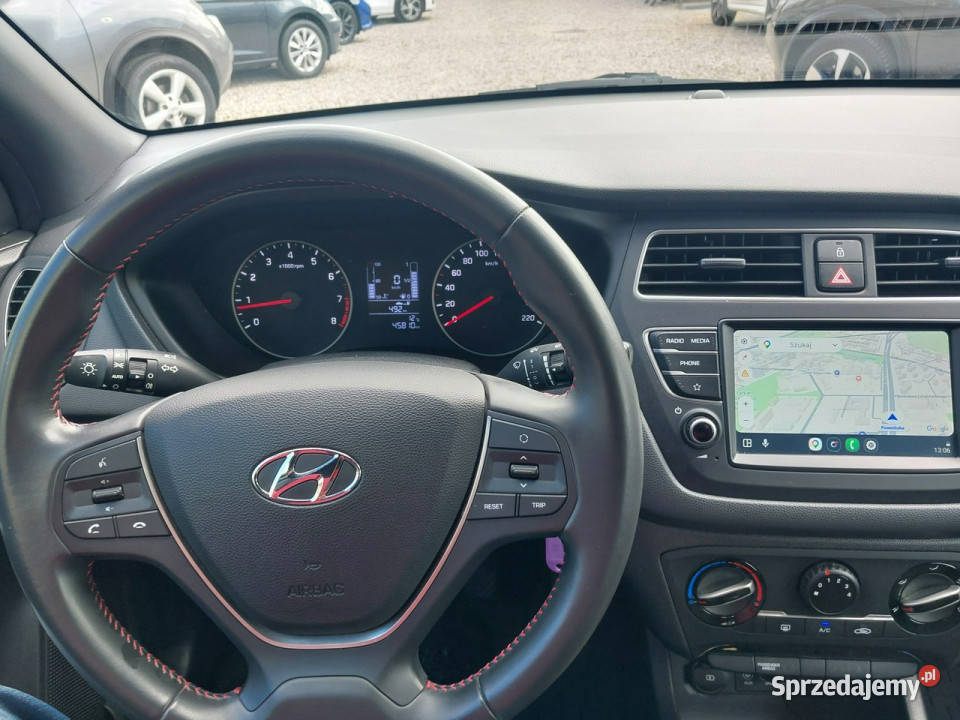Hyundai i20 SALON 1 wł 100 bezwypadkowy Kamera centralny zamek Warszawa