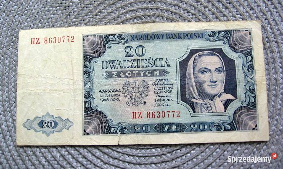 Polska 20 1948r Seria HZ wielkopolskie