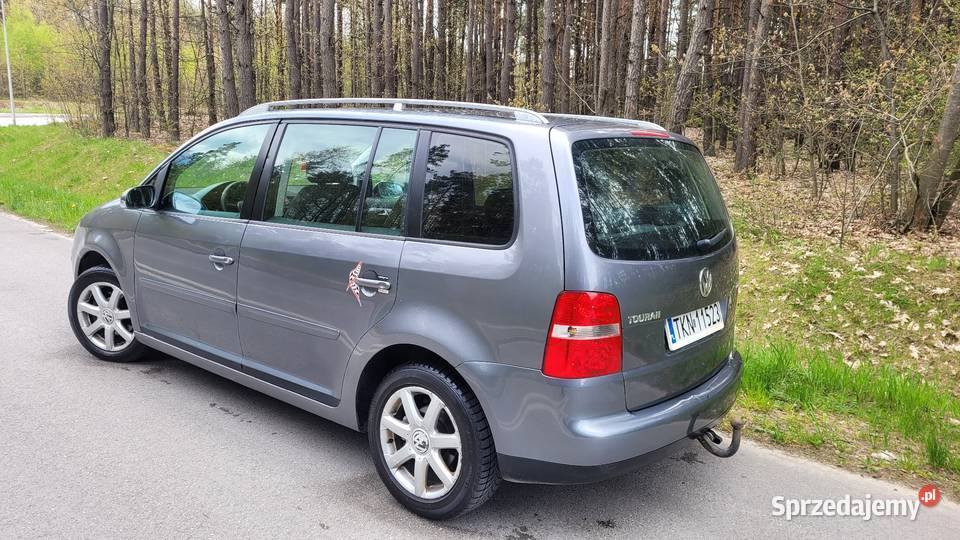 VW TOURAN 19 TDI 105 7OS ZAREJESTROWANY KLIMA 4/5 sprzedam