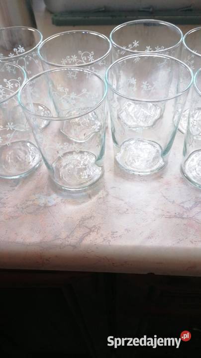 Szklanki z wzorkiem Szklanki i kufle Dom i Ogród dolnośląskie Wrocław