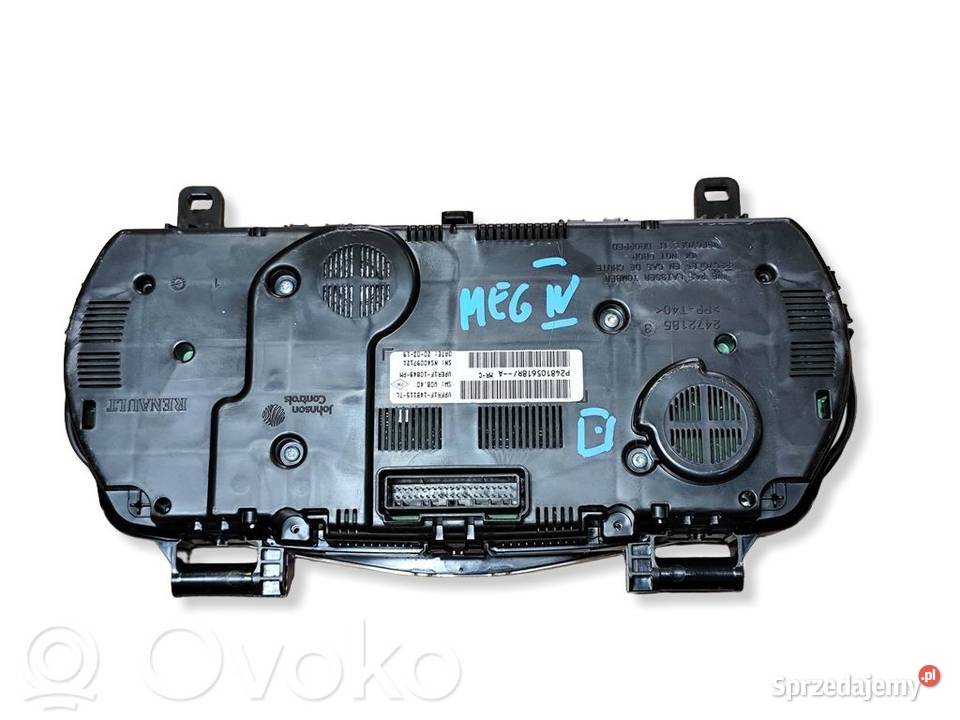 Renault Megane IV LICZNIK ZEGARY WYŚWIETLACZ