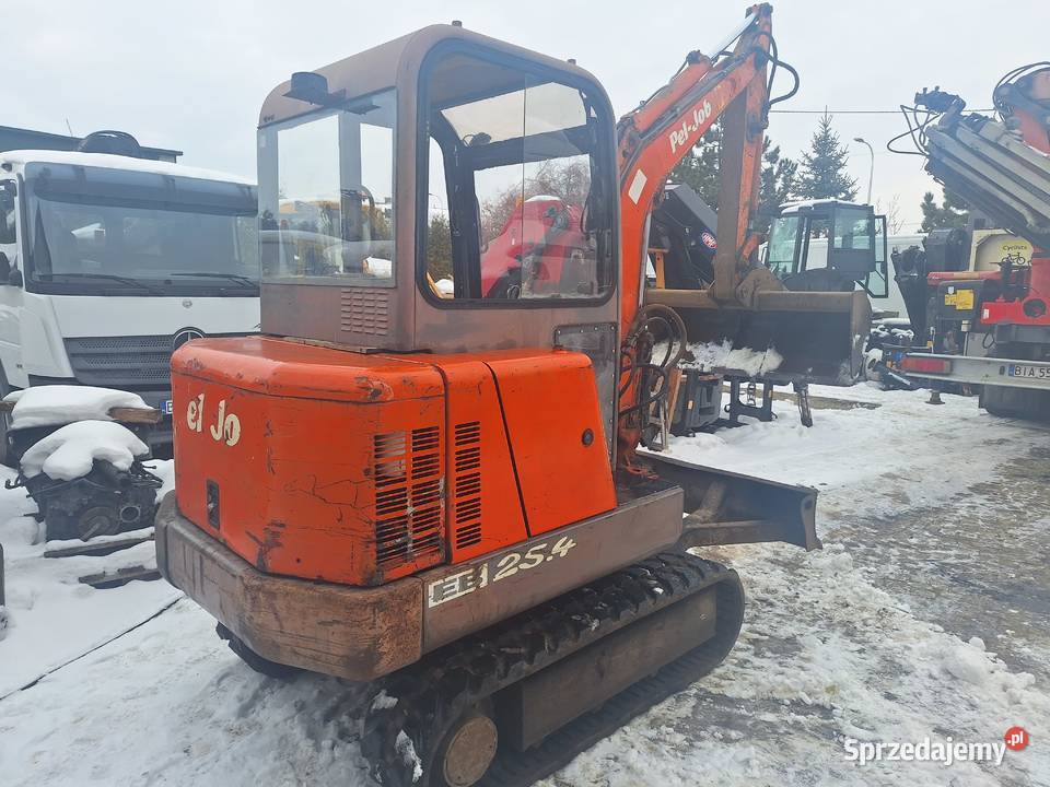 Minikoparka PelJob Yanmar JCB Kubota Białystok