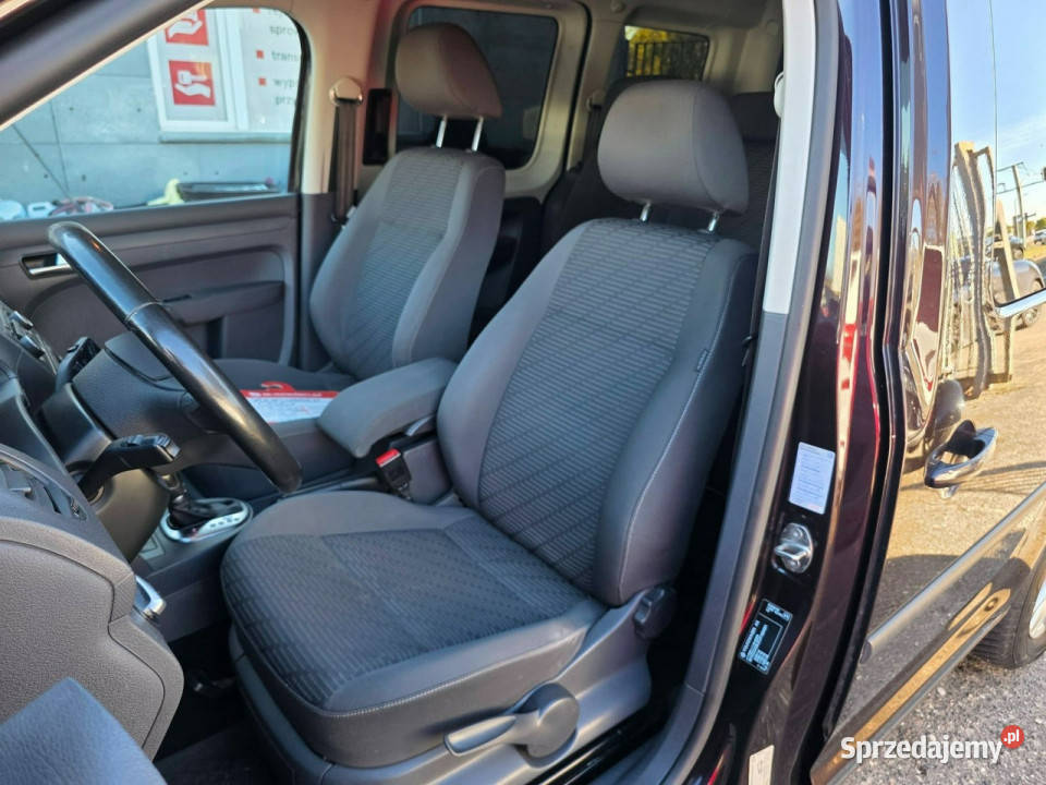Volkswagen Caddy 16 TDI 102 DSG Grzane Fotele aluminiowe felgi Słupsk