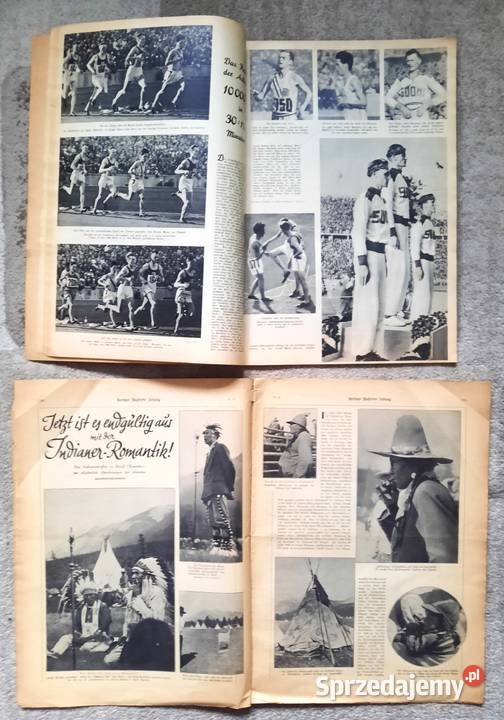Stare Przedwojenne Gazety Olimpiada 1936