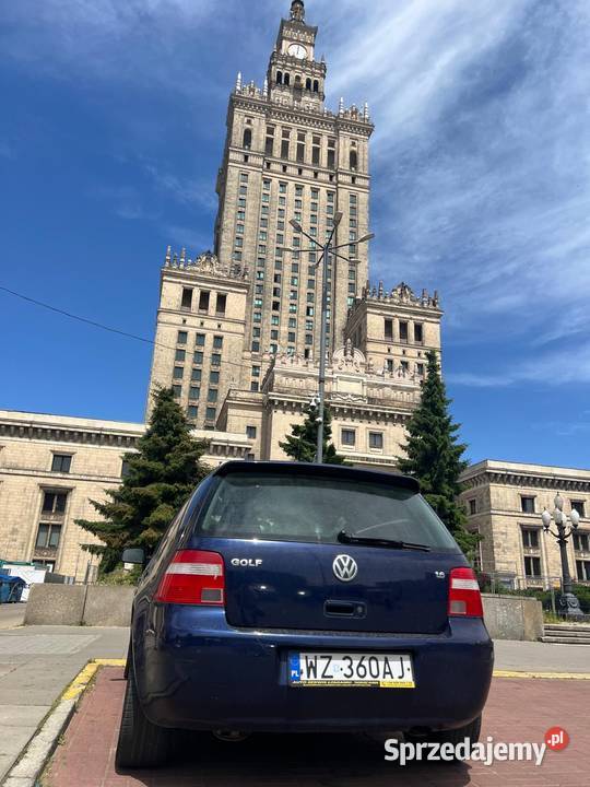 2003 vw gold IV16L benzyna Warszawa Lomianki Rok produkcji 2003