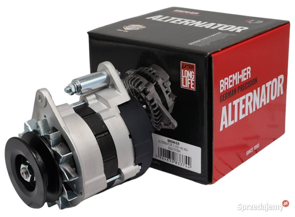 BREMHER Rozrusznik Alternator 14V 45A Instalacja Solec Kujawski sprzedam