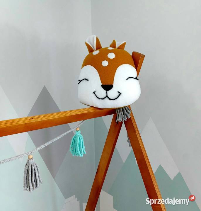 Poduszki dekoracyjne zwierzątka pokój dziecięcy