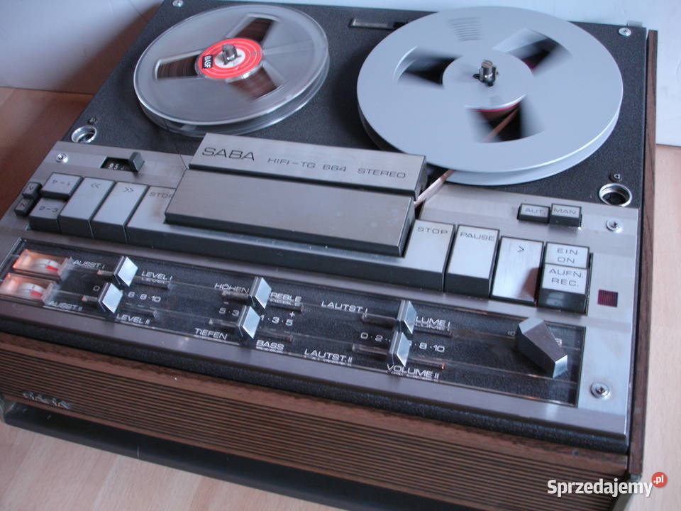 Magnetofon szpulowy SABA TG664 Zielona Góra