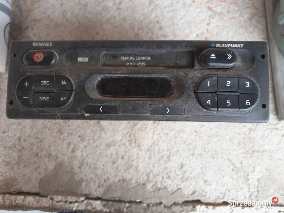 Radio blaupunkt renault Łomża