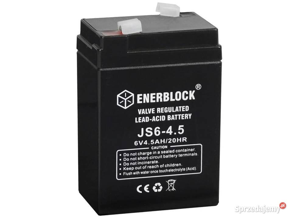 Akumulator ENERBLOCK AGM JS645 6V 45Ah sprzedam