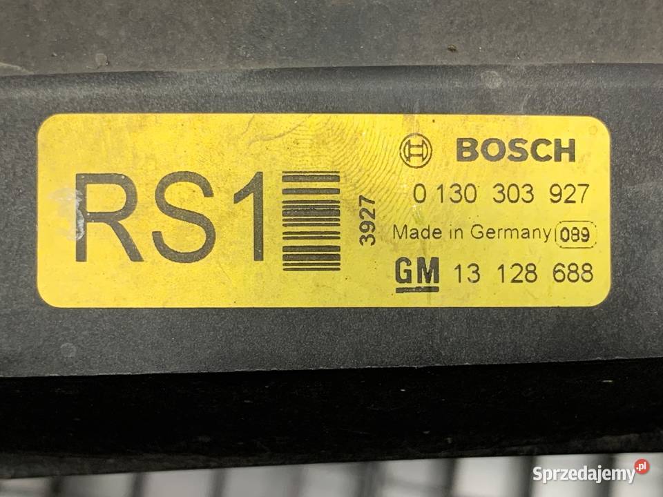 WENTYLATOR CHŁODNICY OPEL ZAFIRA A 13128688 18 osobowe podkarpackie sprzedam