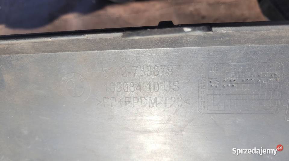 BMW X4 F26 DOKŁADKA ZDERZAKA TYL SPOILER HOKEJ Pozostałe Ruda Śląska