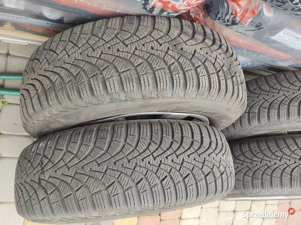 Kołafelgi z oponami zima mazda 6 2006r 5x1143 Felgi Szpetal Górny
