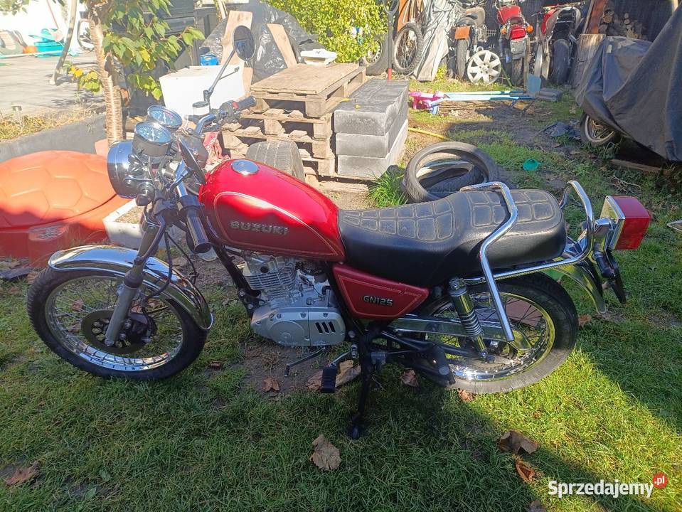Suzuki gn 125 na a katB 12 pełny VAT lubelskie Janów Lubelski