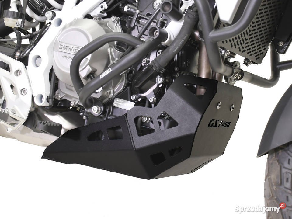Osłona silnika do BMW F 450 GS aluminiowa czarna Silniki i osprzęt Częstochowa