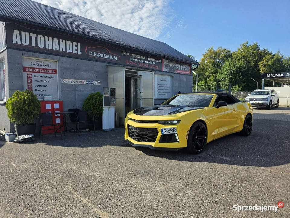 Chevrolet Camaro 62 Benzyna V8 453 Łopatki ogranicznik prędkości Słupsk
