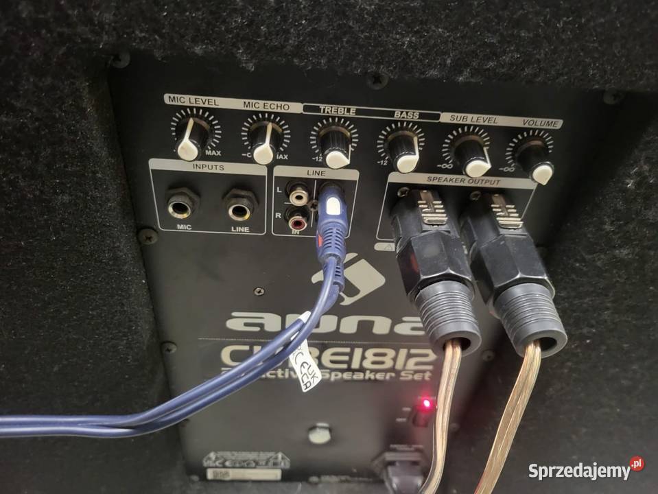 Auna Cube 1812 21 aktywny subwoofer 18 2 kolumny Mysłowice