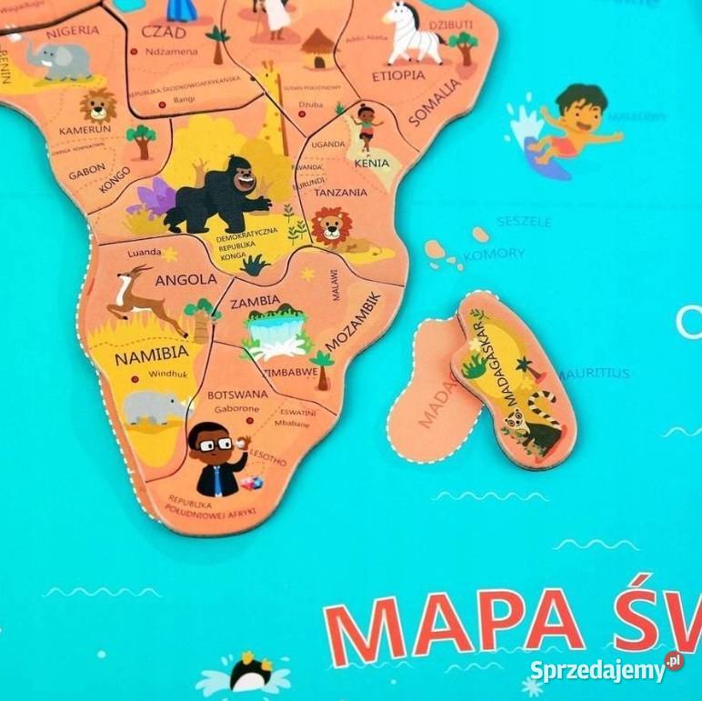 MAGNETYCZNA MAPA ŚWIATA Brimarex 3 lata+