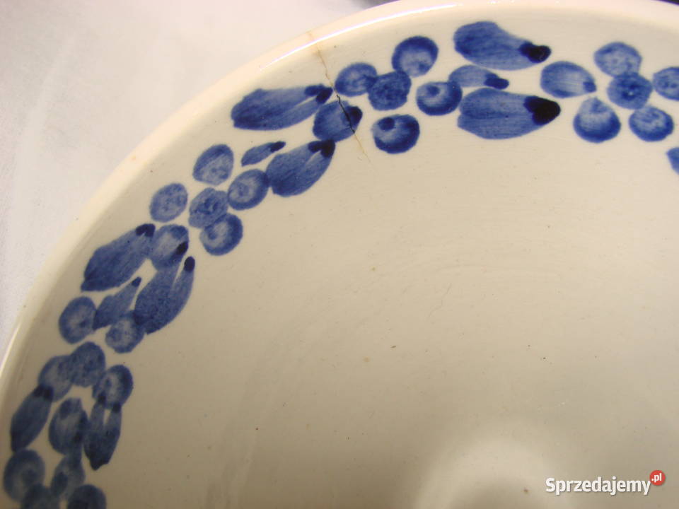 Włocławek fajansowa miseczka Pruszcz Gdański