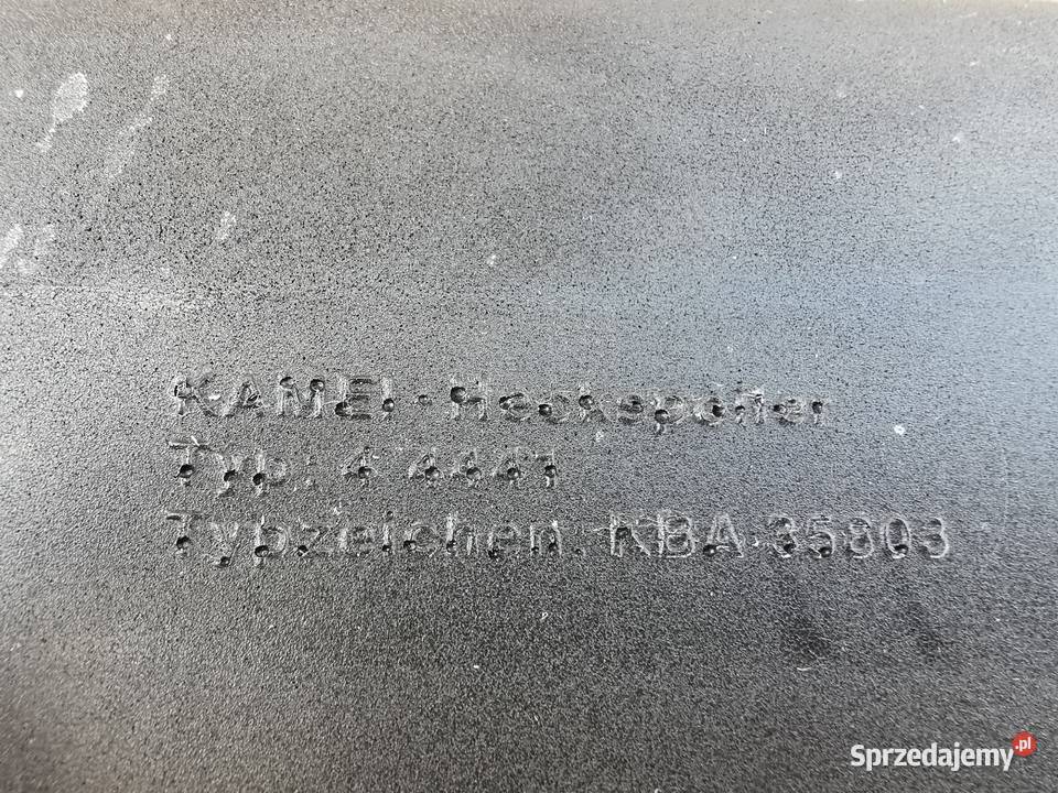 Lotka spojler Kamei VW Golf II 2 Karoseria Nowy Tomyśl