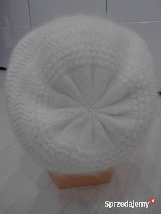 Czapka Wełniana 100 Wełna Slouchy Beanie Kolor Łomża sprzedam