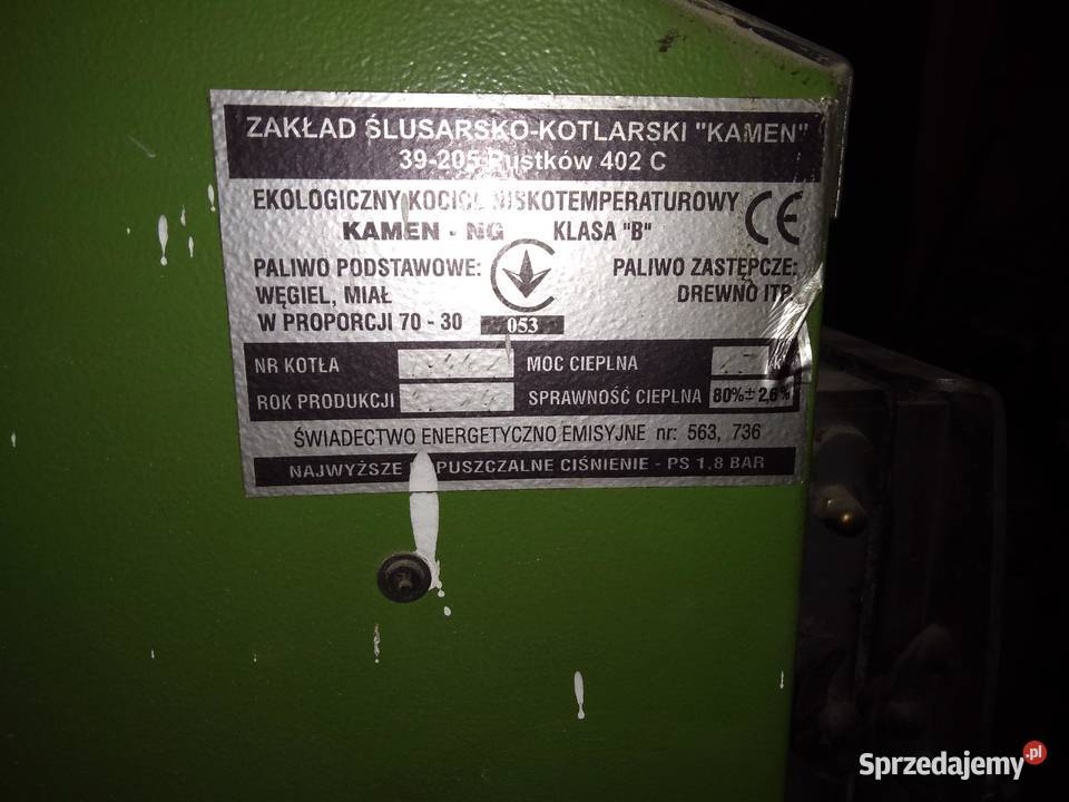 Piec centralnego ogrzewania 13kw podkarpackie Przecław
