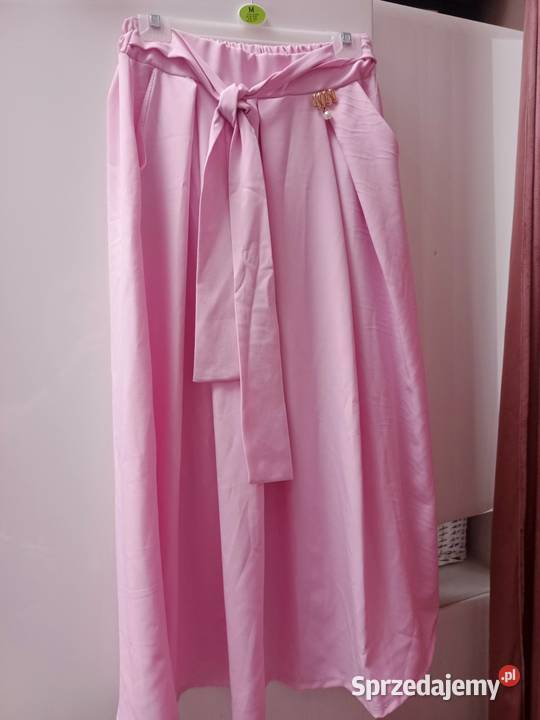 Spódnica L różowa długa Katowice sprzedam