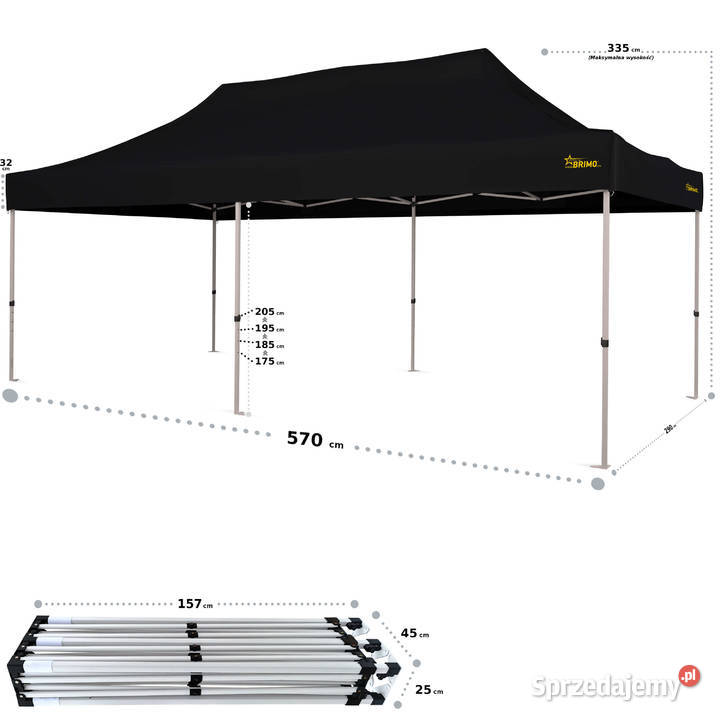 Markowy namiot handlowy NOWY 60 taniej Olsztyn