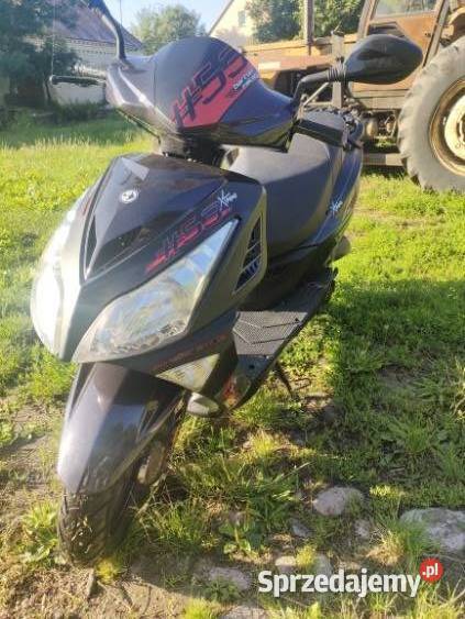 Skuter Barton falcon niski przebieg kask Zaszków