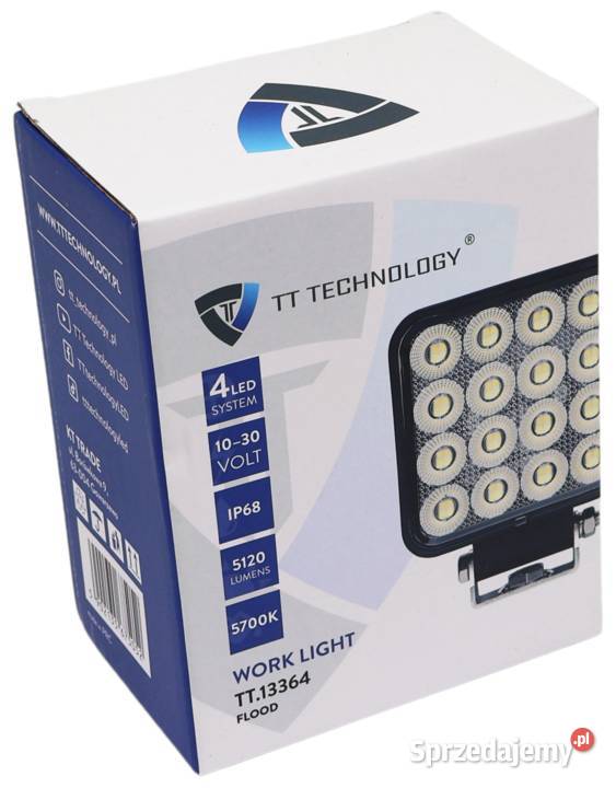 LAMPA Robocza 64 LED OSRAM 64W 1030V Halogen E9 kujawsko-pomorskie Solec Kujawski