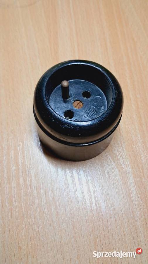 Stare Gniazdko Elektryczne Z Bakelitu PRL Świecie