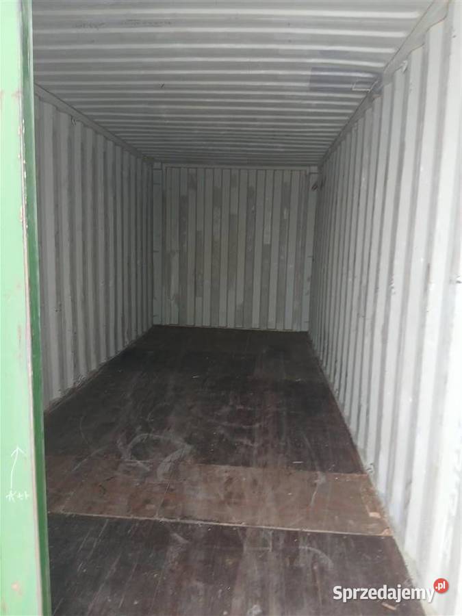Kontener morski magazynowy 20 używany 6 m Katowice