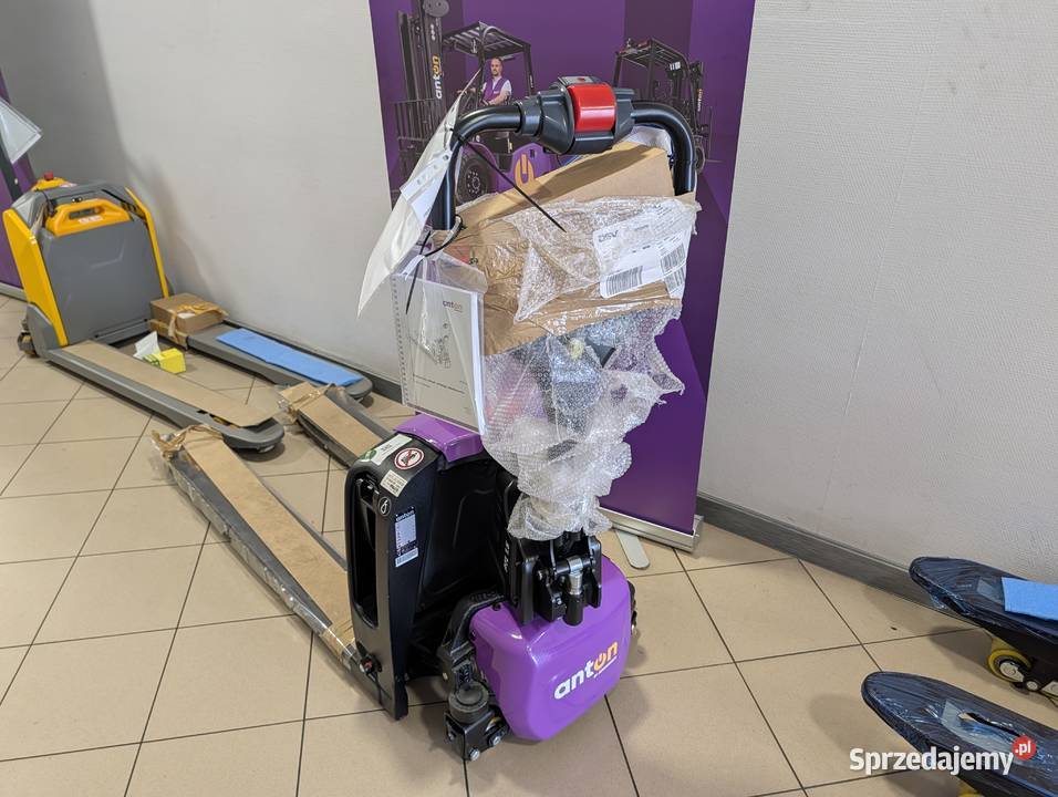 Elektryczny wózek paletowy ANT ON PTL 115 Bytom sprzedam