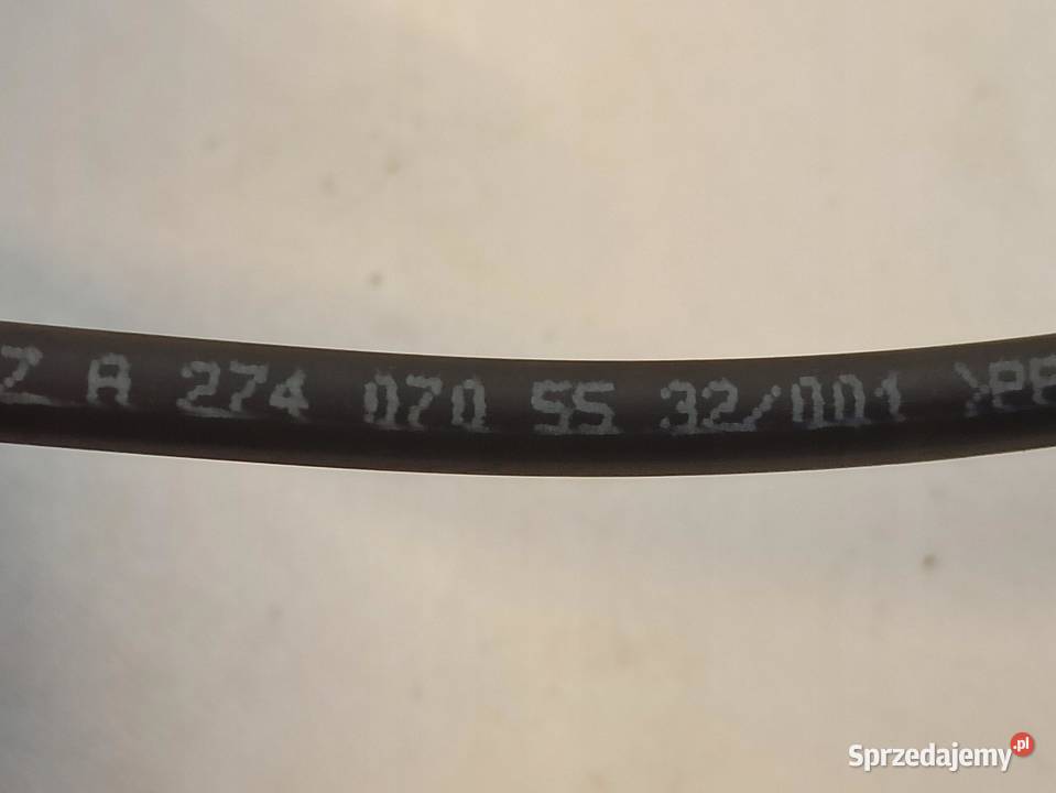 MERCEDES W205 PRZEWÓD PODCISNIENIA A2740705532 osobowe dolnośląskie