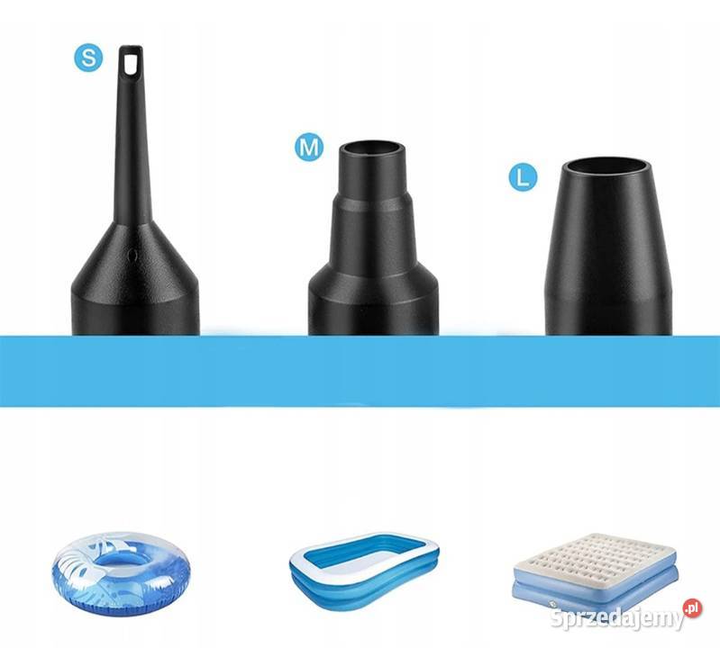 Pompka do materacapontonu basenu 2w1 230v 12v