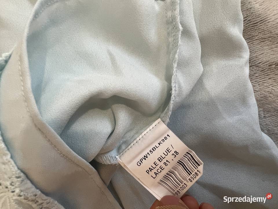 Bluzka błękitna turkusowa niebieska Greenpoint Jasło