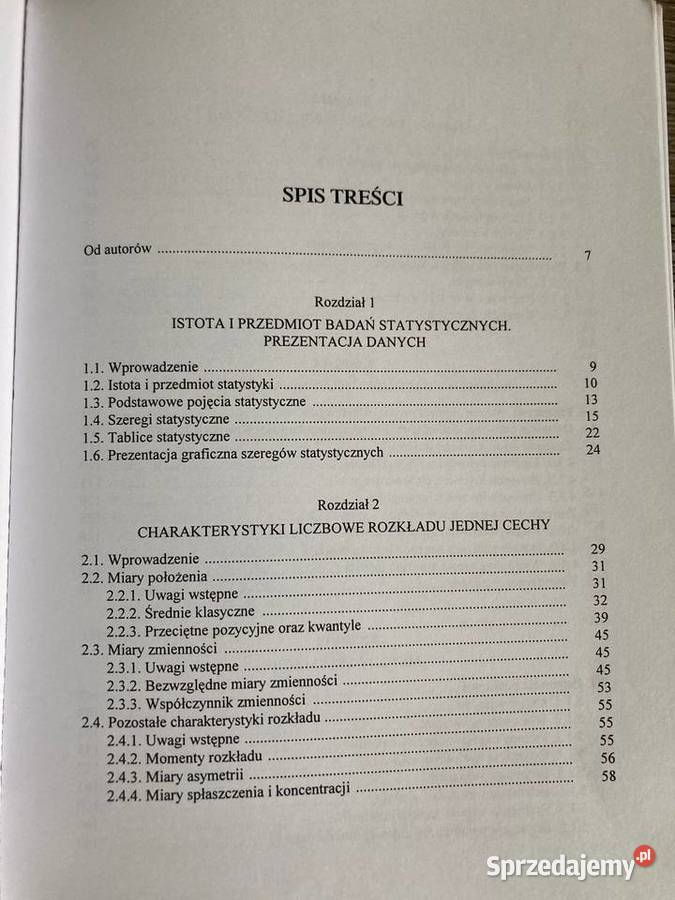 Książka Statystyka ogólna Michał Woźniak Nisko