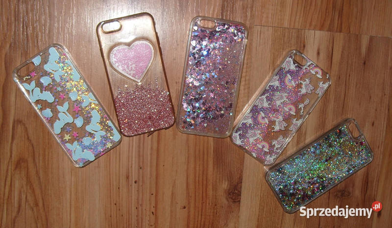 zestaw 5 Etui na Iphone 6s sprzedam