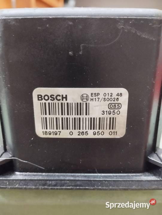 Sterownik pompy ABS Bosch 0265950011 osobowe mazowieckie Płock sprzedam