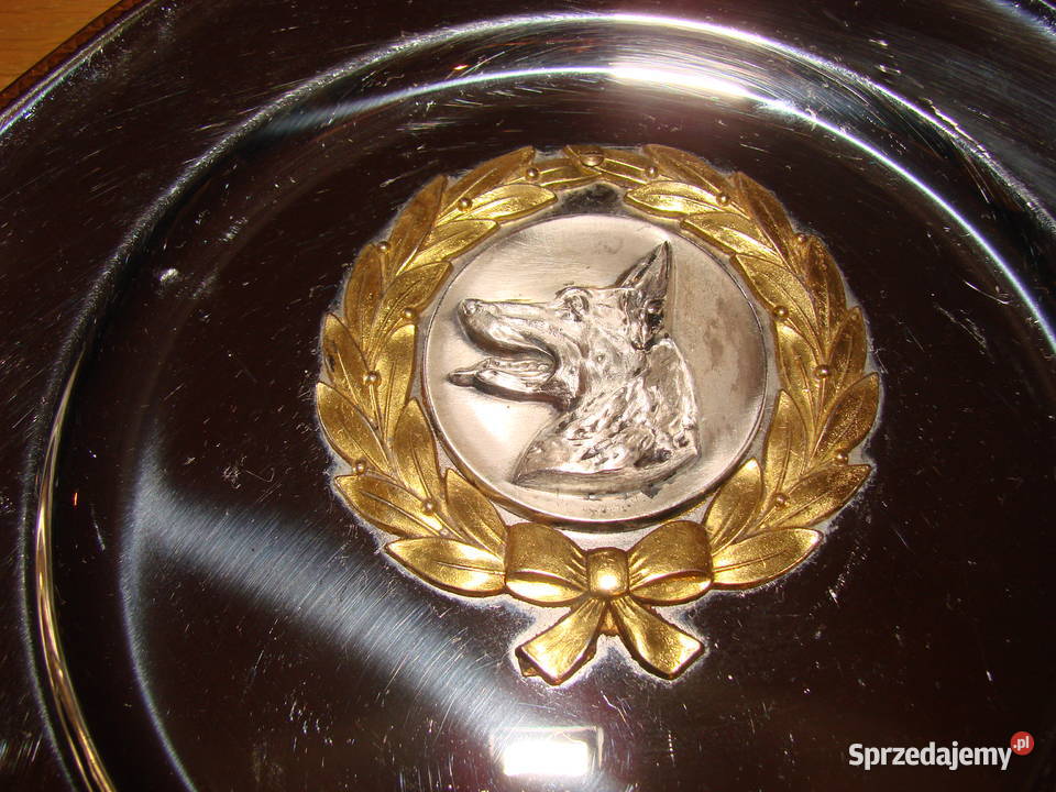 Wolff Rostfrei psi talerz nagrodowy